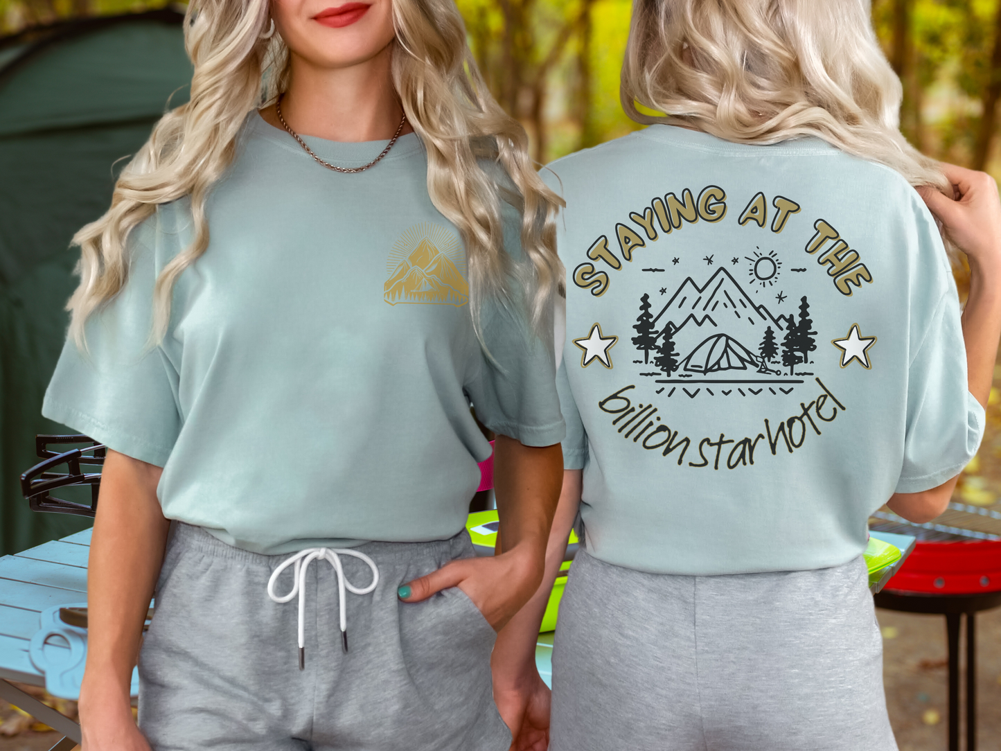 Staying At The Billion Star Hotel Unisex T-shirt