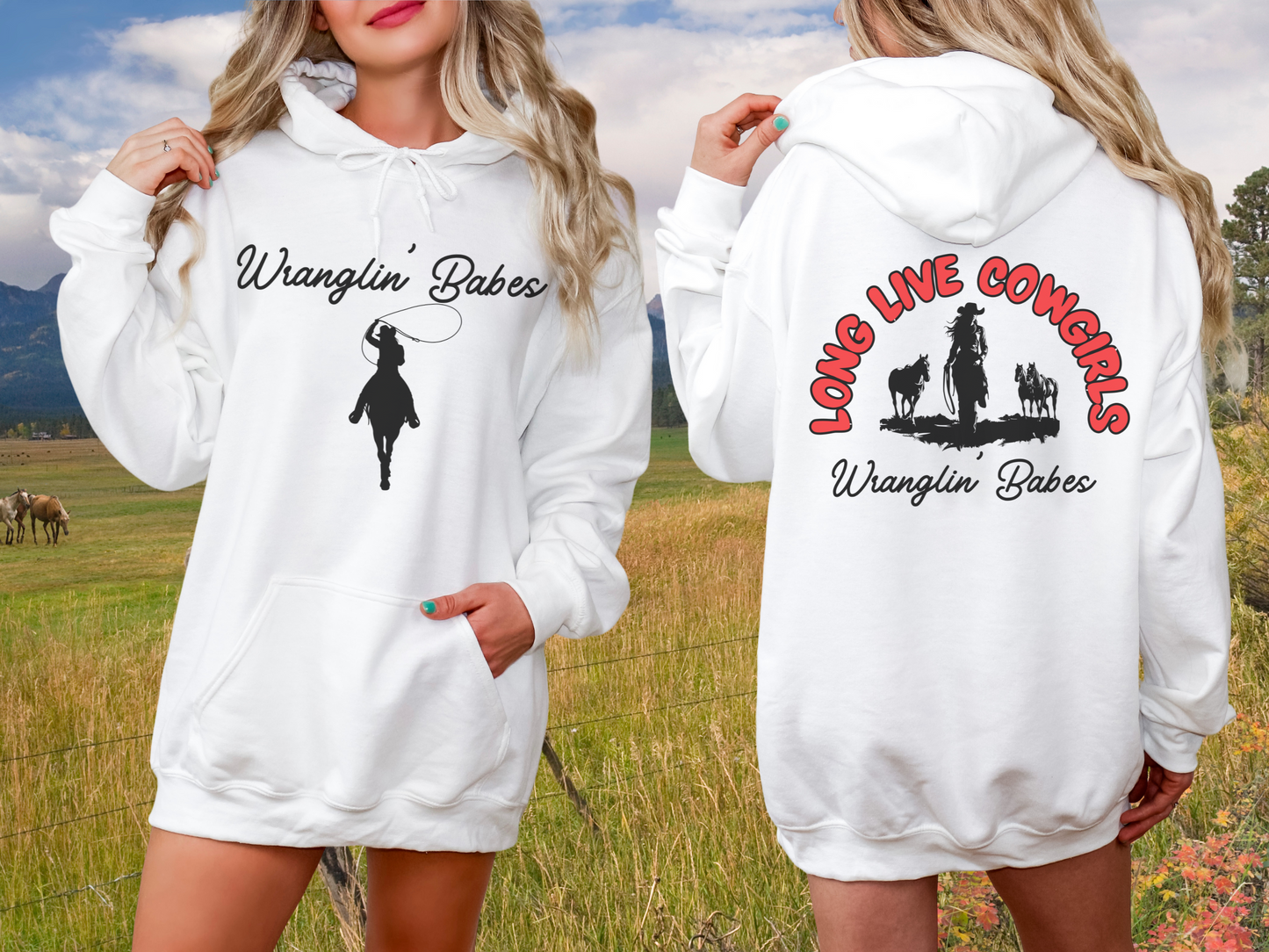 Long Live Cowgirls Hooded Sweatshirt